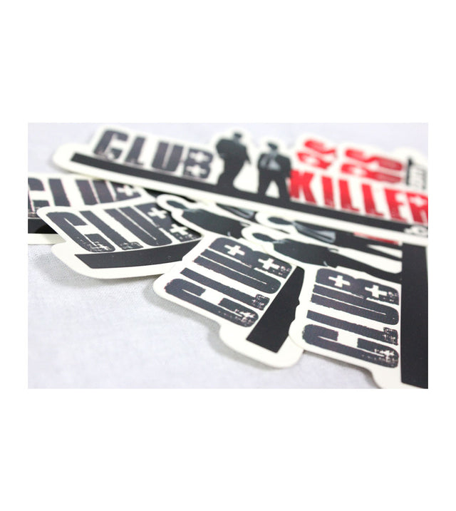 Club Killers Circle Sticker Pack