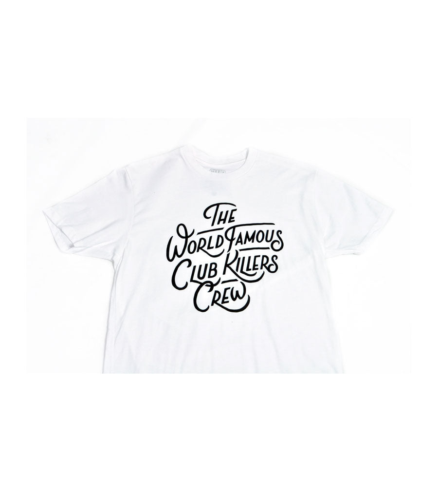 World Famous Club Killers Crew T-Shirt - White